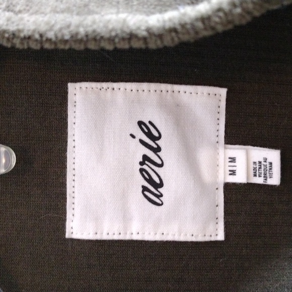 Aerie cropped  jacket ribbed jacket - Picture 4 of 5